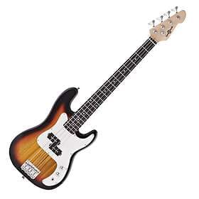 Gear4music LA Bass Guitar 3/4 Sunburst