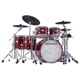 Roland VAD716 V-Drums Acoustic Design Drum Kit Gloss Crimson