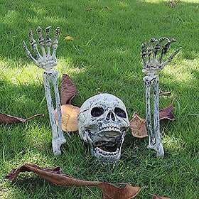 AISENO 46-2W4W-9EJ5 Halloween Skeleton Decoration