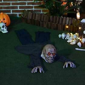 Homcom 844-696V00GY Crawling Zombie Decoration 159cm