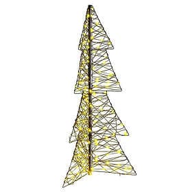 vidaXL Rotting Varmvit 150cm 160 LEDs