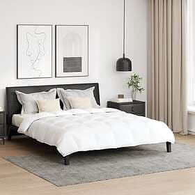 vidaXL Duvet Cover Set White 3377068
