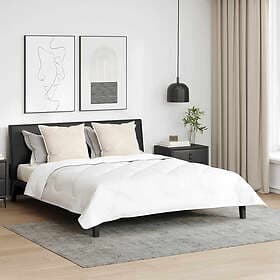 vidaXL Down Duvet with Pillows 3 pcs