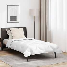 vidaXL Duvet Cover Set 2-Piece Set White 3376816