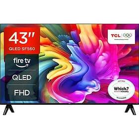 TCL 43" Full HD QLED Smart TV (2025) - 43SF560-UK