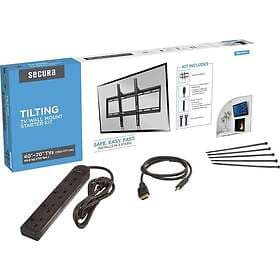 Secura QLTK1-B4 Tilting TV Wall Mount 40"-70"