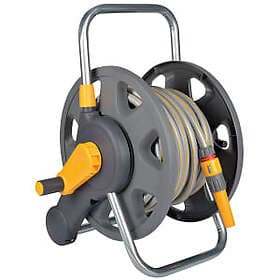 Hozelock Hose Reel Cart with Hose Pipe (20m Hose)