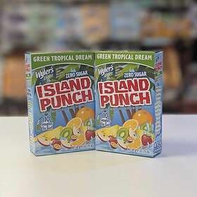 Wyler's Drink Mix Singles To Go Island Punch Green Tropical Dream 25g