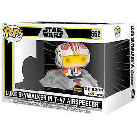 Funko POP! Rides Star Wars Luke Skywalker in T-47 Airspeeder #662