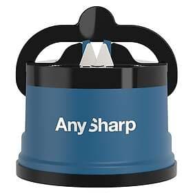AnySharp Knife Sharpener PowerGrip Blue