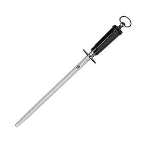 MITSUMOTO SAKARI Professional Steel 40 cm Round Sharpening Steel Kitchen Knife S