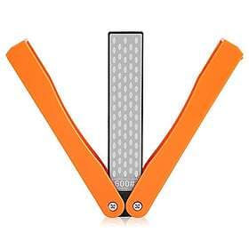 Smandy Whetstone Double Sided Diamond 400/600 Grit Knife Sharpener Yellow if5go3