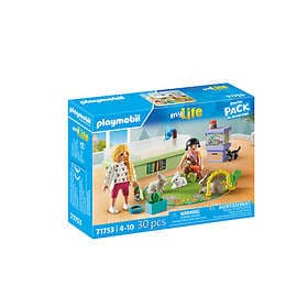 Playmobil My Life 71753 Family with Rabbits