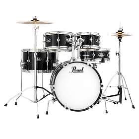 Pearl Roadshow Junior 5pc Drum Kit Jet Black