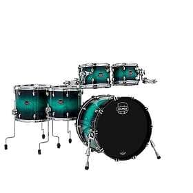 Mapex Saturn VI Saturn VI Studioease Shell Pack 22" 5pc Marine Teal Burst