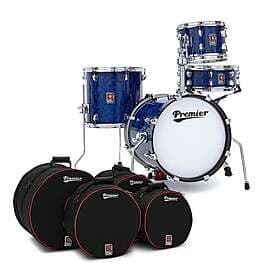 Premier Artist Heritage 16" 4pc Shell Pack Blue Pearl