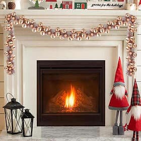 vidaXL 42019697 Christmas Ball Garland 1.9m