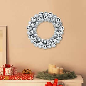 vidaXL 42019682 Christmas Ball Wreaths 33cm 2pcs