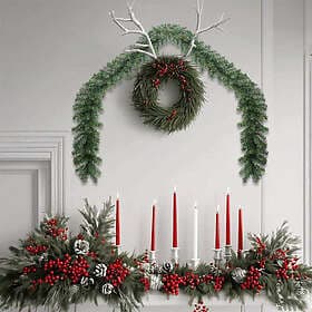 vidaXL 42016691 Christmas Garland 20m