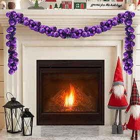vidaXL 42019694 Christmas Ball Garland 1.9m
