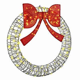 vidaXL 42019141 Wreath 120cm 150LED