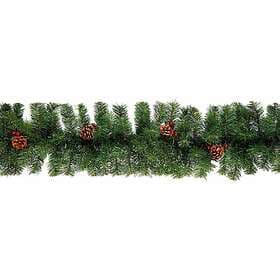 Premier TG149290 Christmas Garland with Berries and Pinecones 2.7m