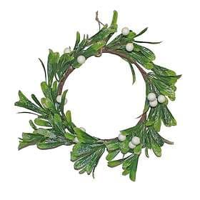 Gem XMA4473OB Christmas Wreath Mistletoe Decoration 32cm