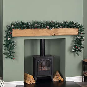 Samuel Alexander SA-GAR-2301 Christmas Garland with Pine Cones and Red Berries 2