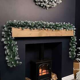 Samuel Alexander SA-GAR-2309 Snowy Green Christmas Garland 2.7m