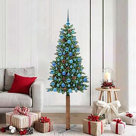 vidaXL Artificial Tree Green 180cm 300 LEDs