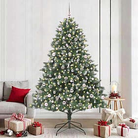 vidaXL Artificial Tree Green 240cm 300 LEDs