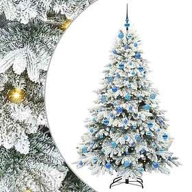 vidaXL Artificial Tree Green 180cm 300 LEDs