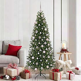 vidaXL Artificial Tree Green 180cm 300 LEDs