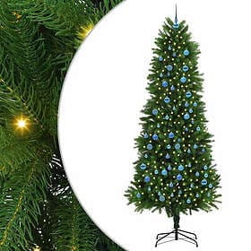 vidaXL Artificial Tree Green 240cm 300 LEDs