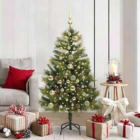 vidaXL Artificial Tree Hinged Green 150cm
