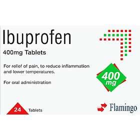 Flamingo Ibuprofen 400mg 24 Tablets