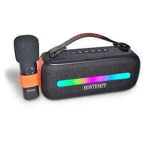 Bontempi 491050 Wireless Speaker w. Microphone and Light Effects Bluetooth Speak