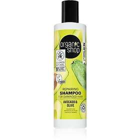 Organic Shop Avocado & Olive Repairing Shampoo for Damaged Hair 280ml