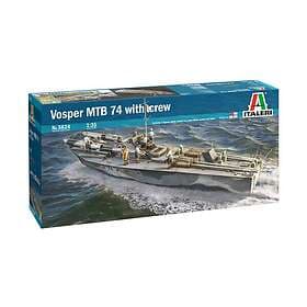 Italeri 1/35 Vosper MTB 74 with crew