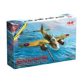 ICM 1/48 Bristol Beaufort Mk.I WWII British Torpedo-Bomber