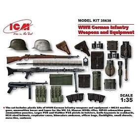 ICM 1/35 WWII German Infantry Weapons and Equipment