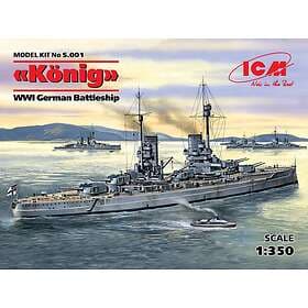 ICM 1/350 WWI German Battleship König