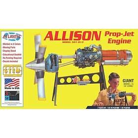 Atlantis 1/10 Allison Prop-Jet Engine Model 501-D13