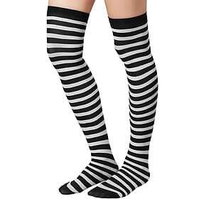 TecTake Striped Over-the-Knee Socks