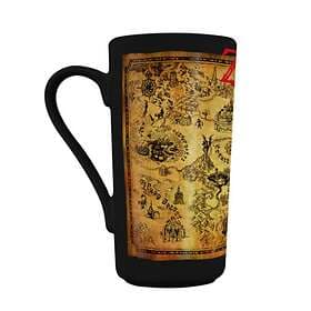 Legend of Zelda Black & Gold Map Grande Mug 47cl