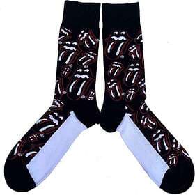 The Rolling Stones Outline Tongues Ankle Socks