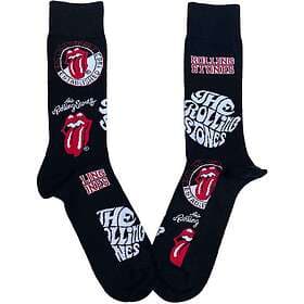 The Rolling Stones Logos Ankle Socks