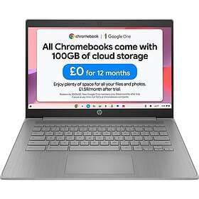 HP Chromebook 14a-ne1000na BK1A2EA#ABU 14" Celeron N4500 4GB RAM 64GB SSD