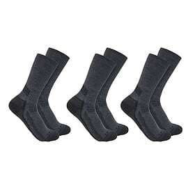 Carhartt Force Midweight Crew Socks 3-Pack