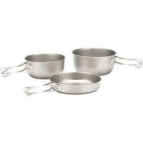 Snow Peak Titanium Cook Set 3 Pieces